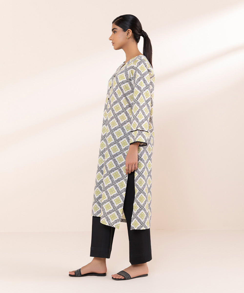 Women's Pret Lawn Multi Printed Straight Shirt