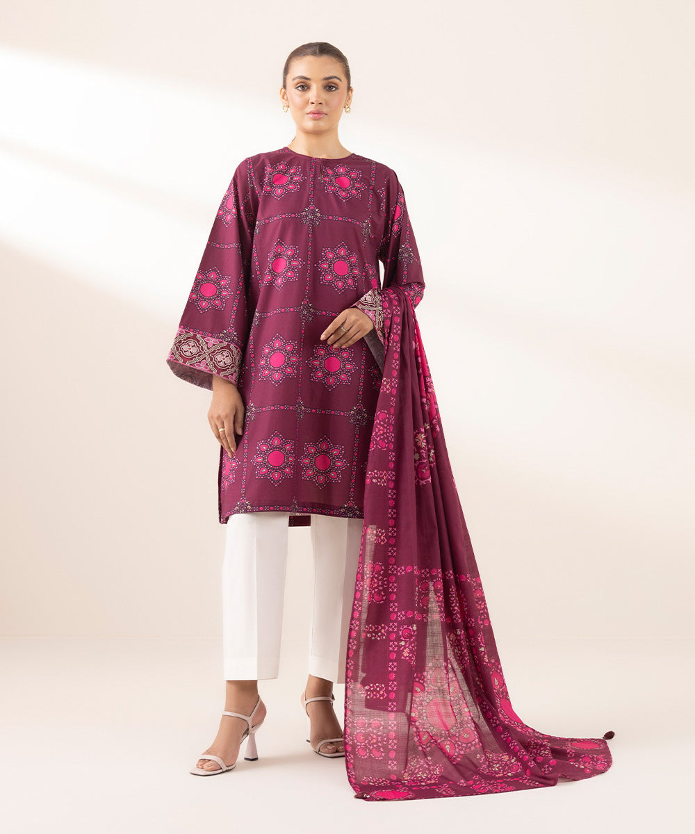 Printed Voile Dupatta