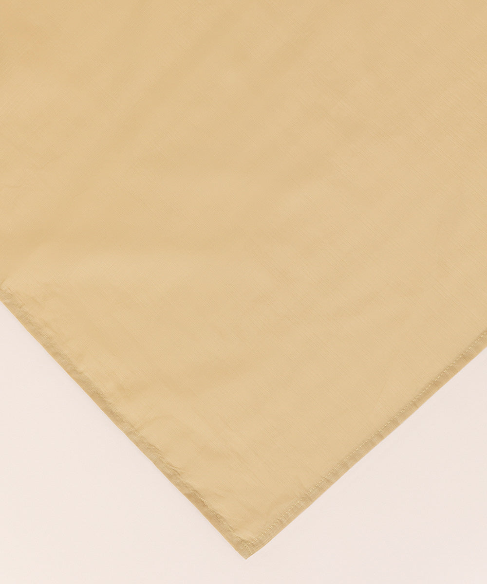 Textured Voile Beige Dyed Dupatta