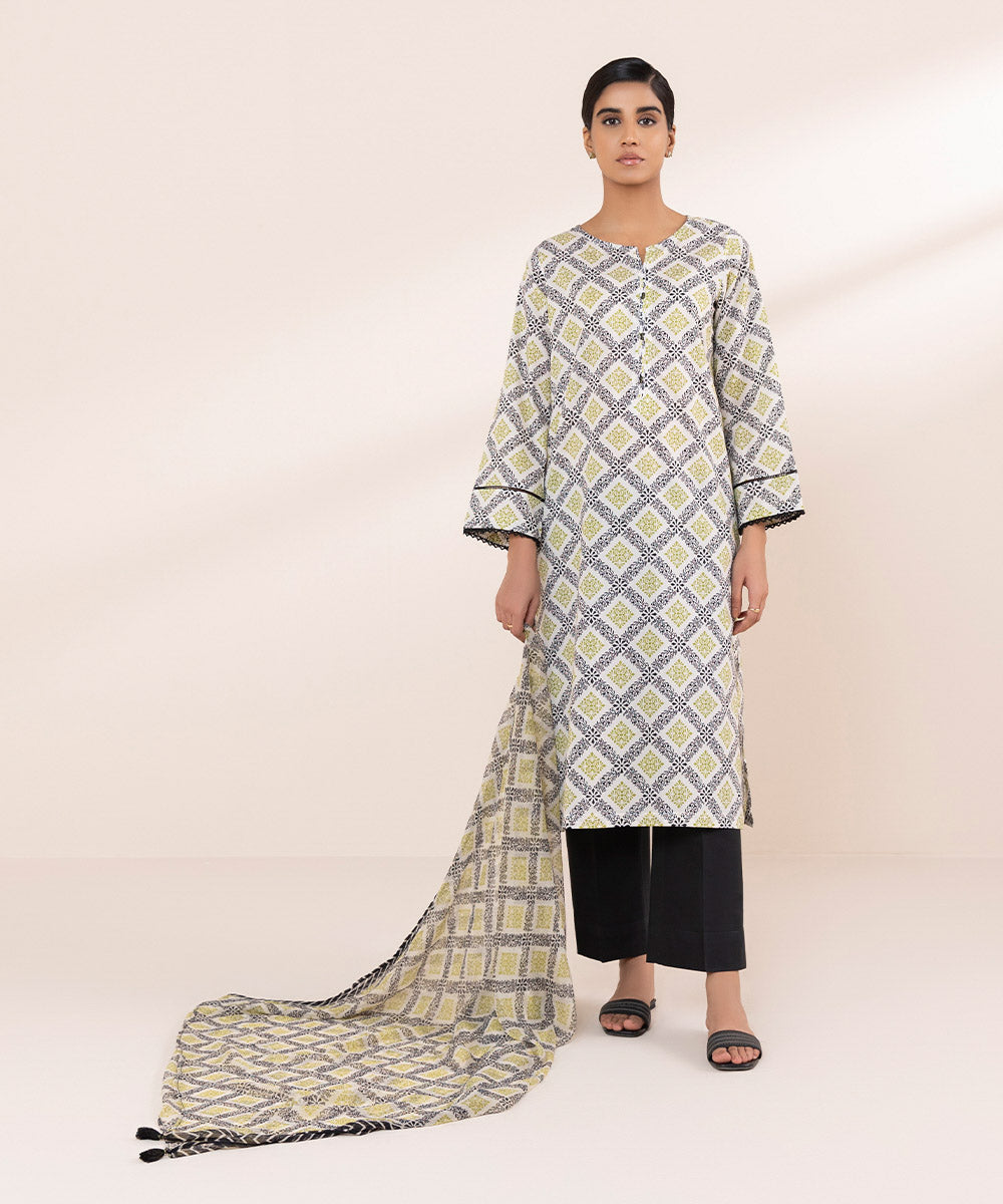 Blended Chiffon Multi Printed Dupatta