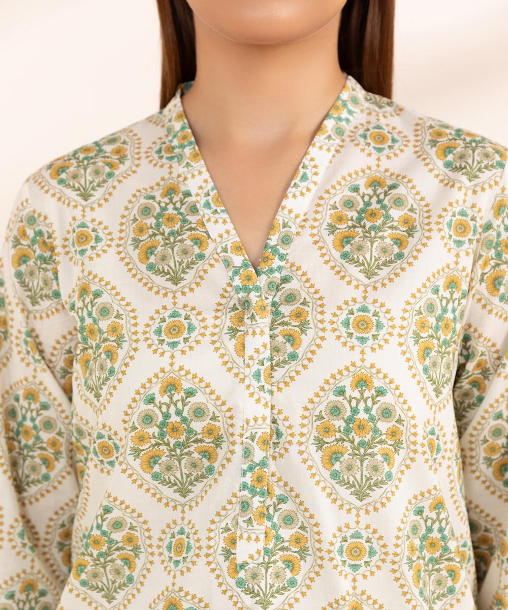 Women's Pret Lawn Multi Printed A-Line Shirt