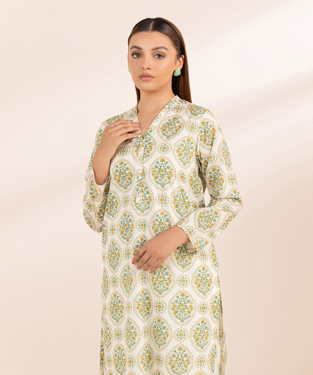 Women's Pret Lawn Multi Printed A-Line Shirt