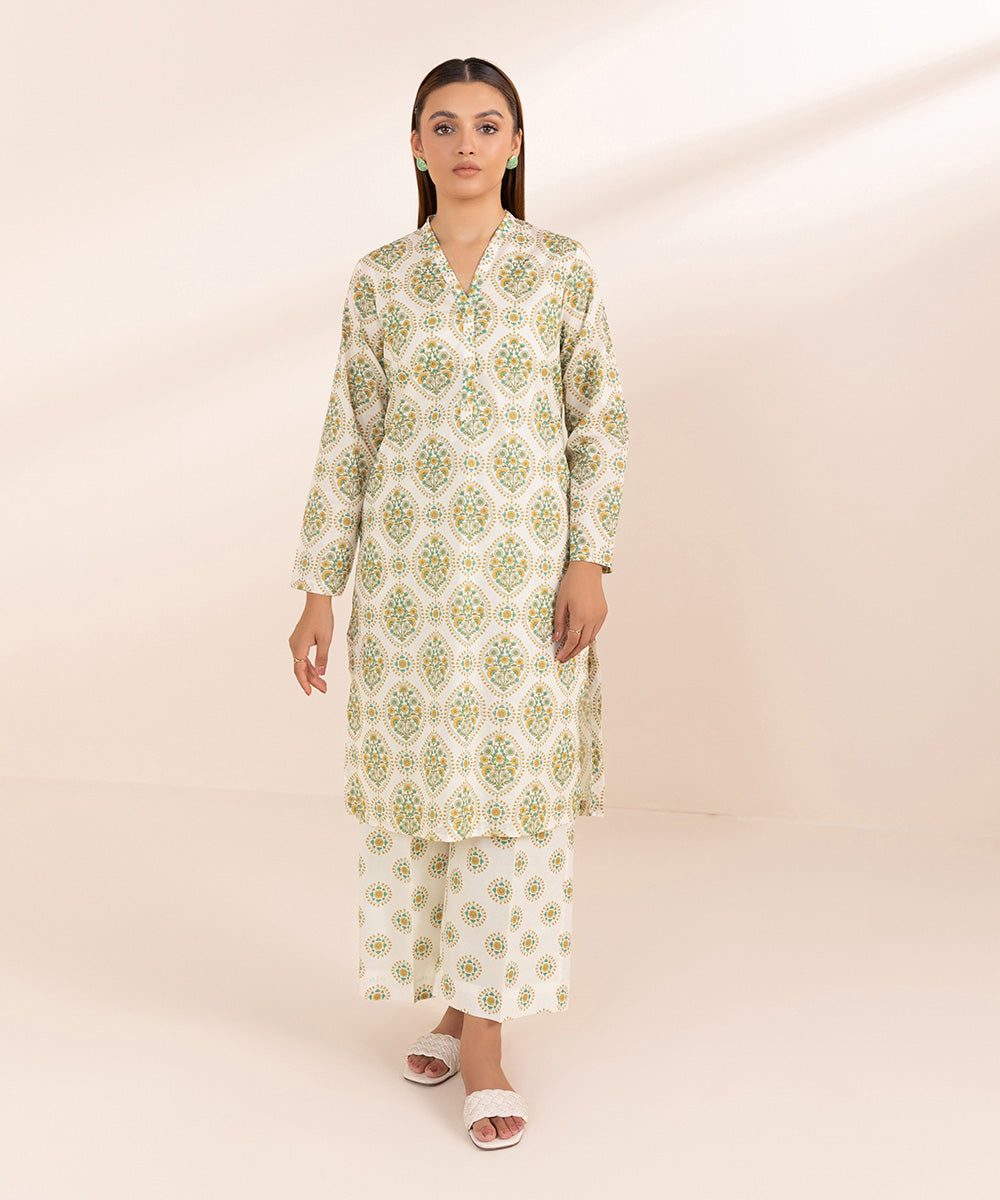 Women's Pret Lawn Multi Printed A-Line Shirt