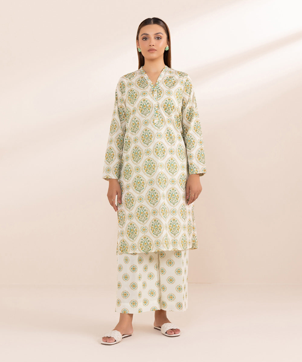 Women's Pret Lawn Multi Printed A-Line Shirt