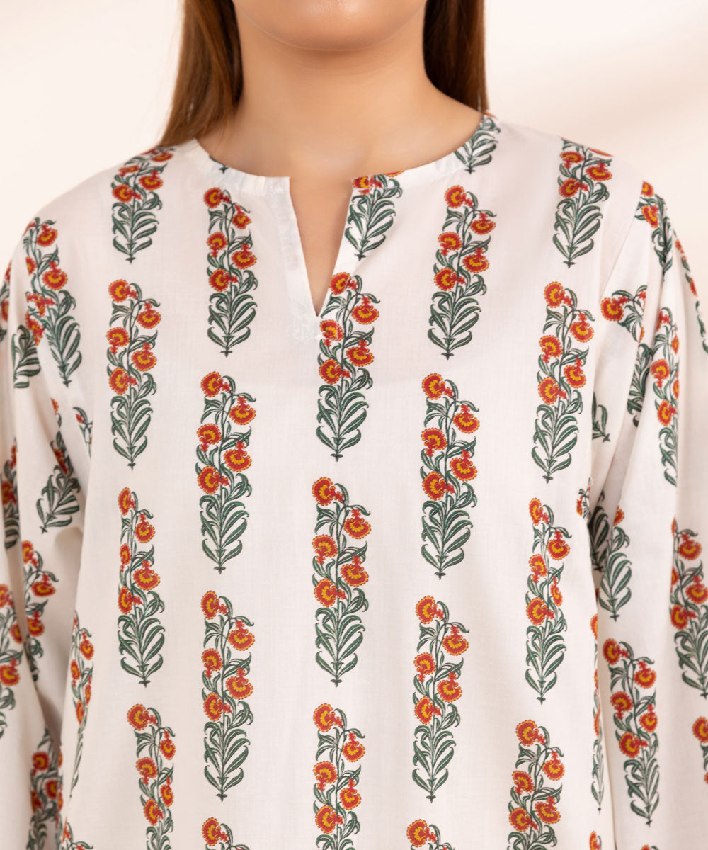 Women's Pret Lawn Multi Printed A-Line Shirt