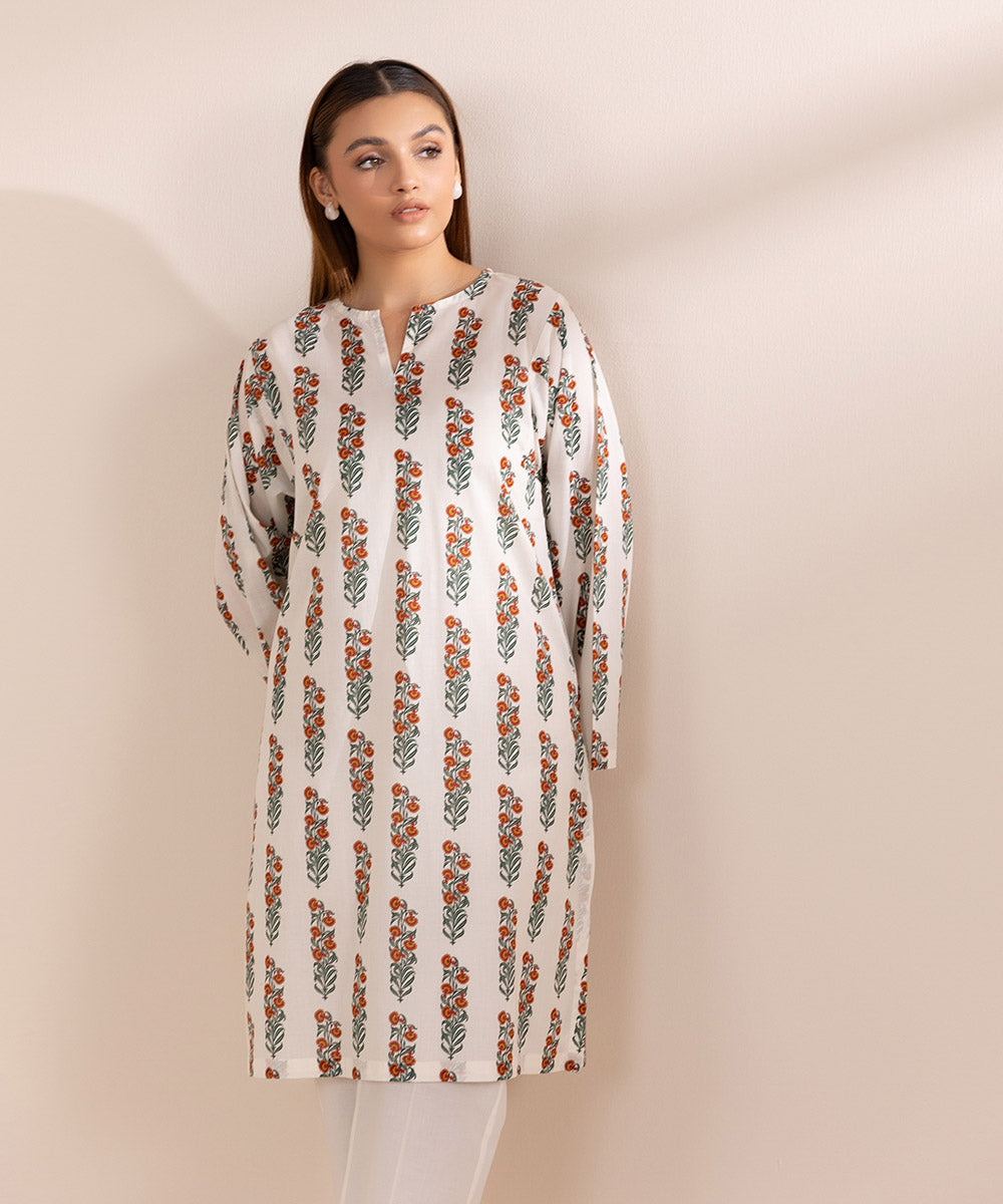 Women's Pret Lawn Multi Printed A-Line Shirt