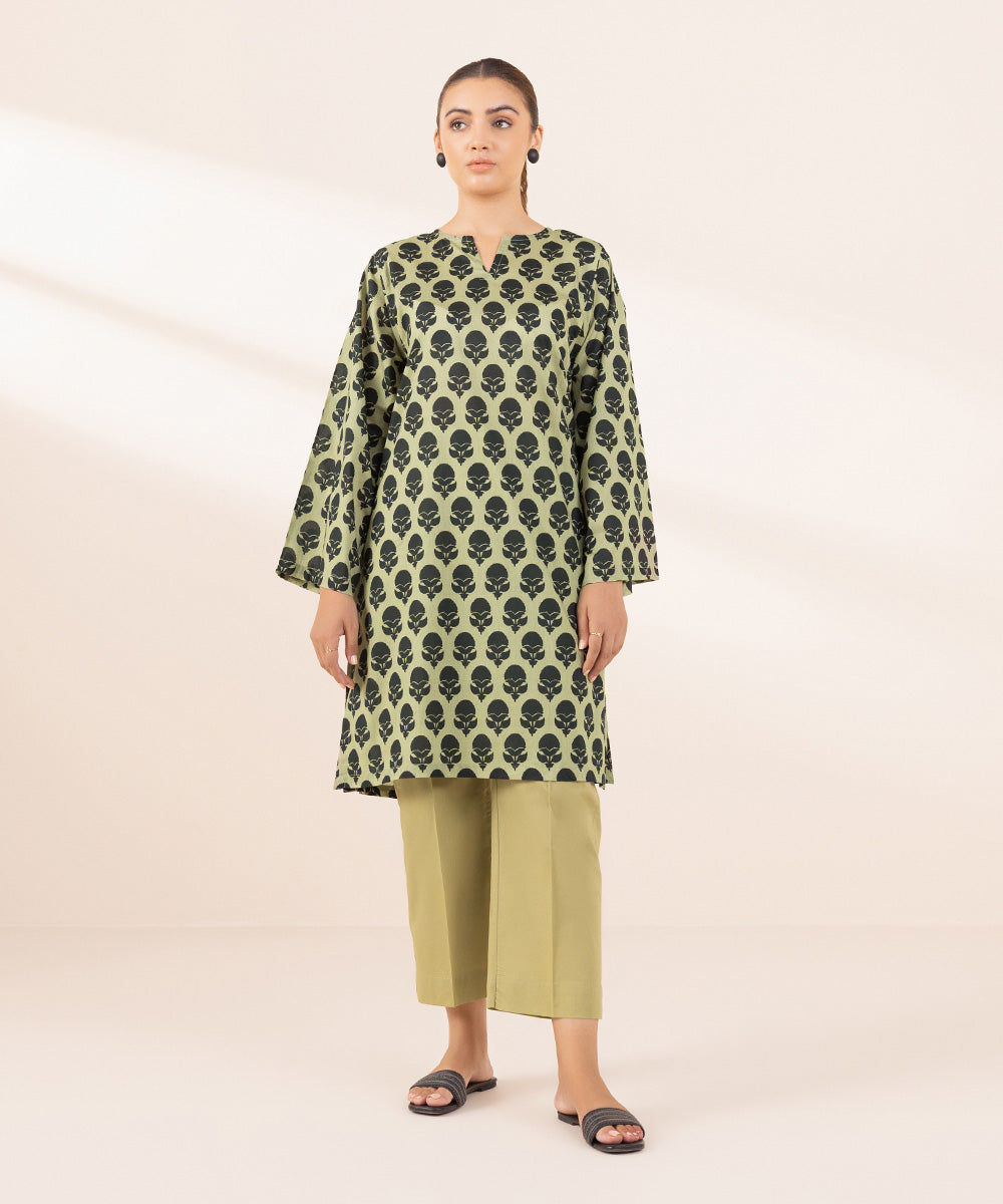 Women's Pret Lawn Multi Printed Straight Shirt