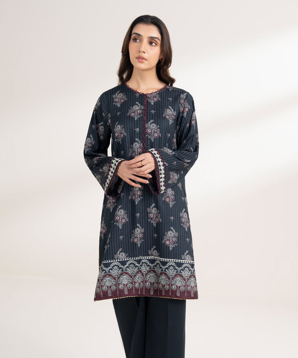 Printed Viscose Linen Shirt