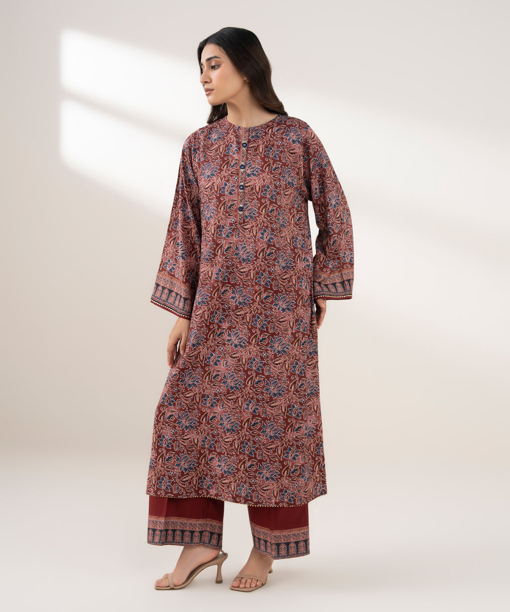 Printed Viscose Linen Shirt