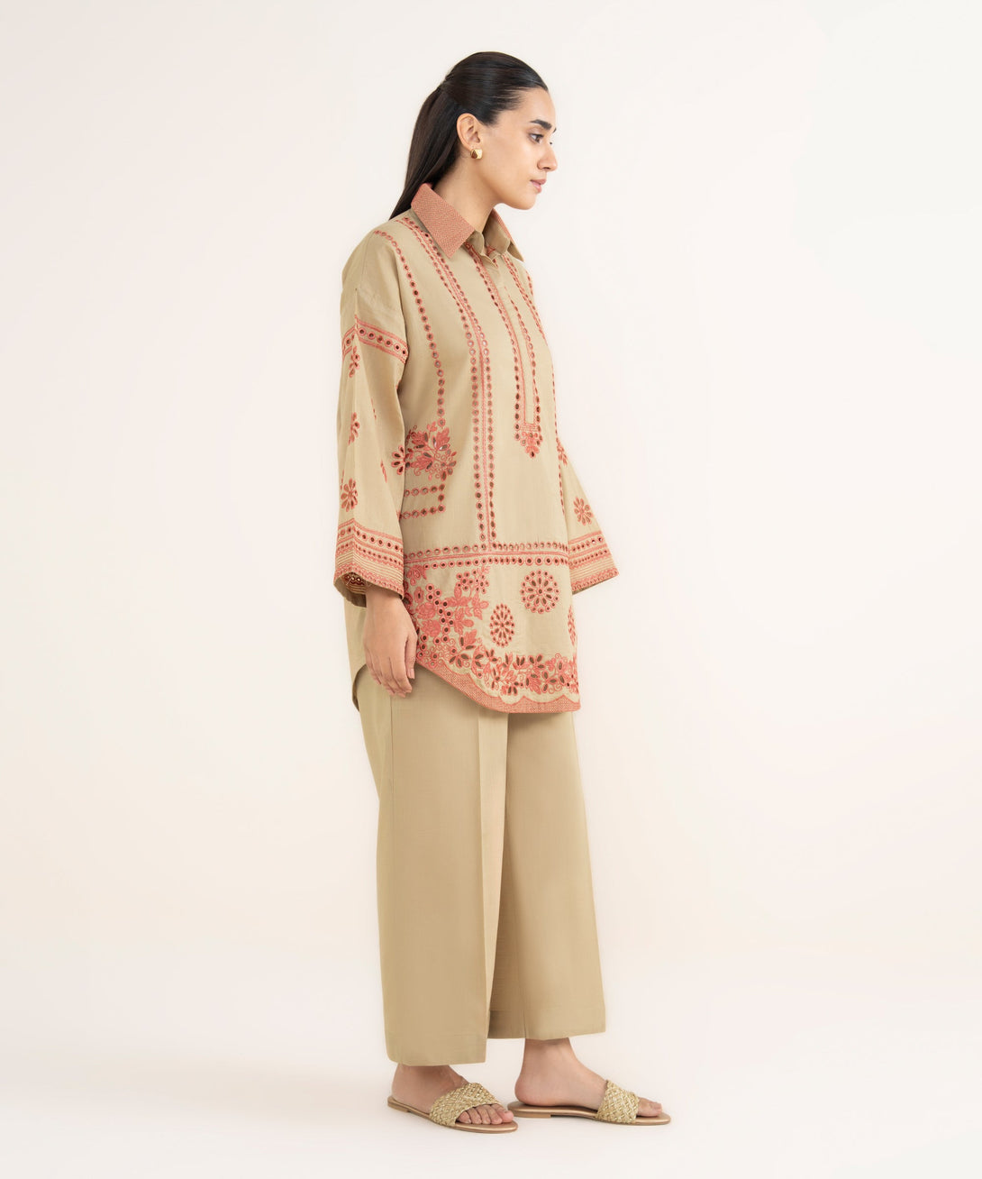 RTW Embroidered Crosshatch Shirt
