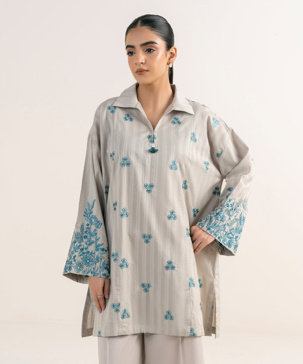 Embroidered Lawn Shirt