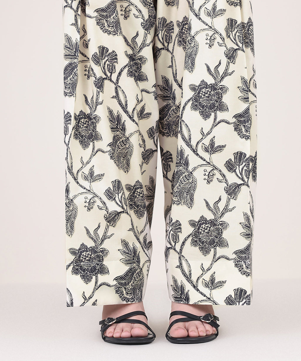 Printed Cambric Farshi Shalwar