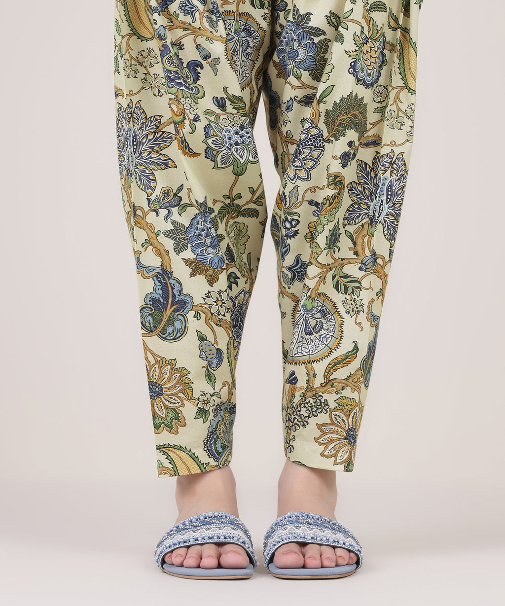 Printed Cambric Shalwar
