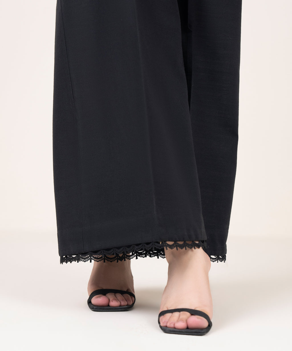 Solid Khaddar Culottes