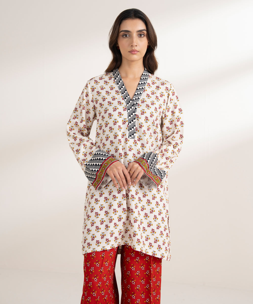 Printed Arabic Dobby Shirt