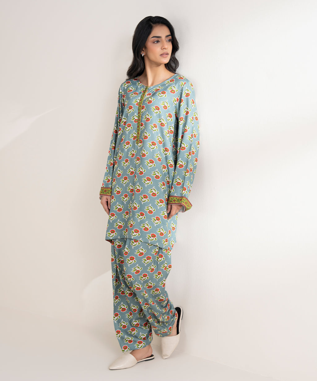 Printed Arabic Dobby Shirt