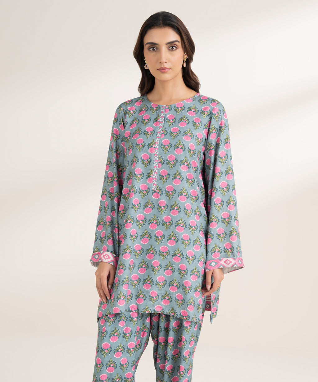 Printed Arabic Dobby Shirt