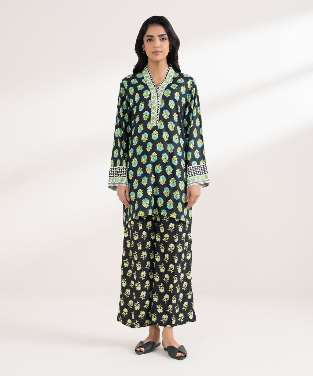 Printed Arabic Dobby Shirt