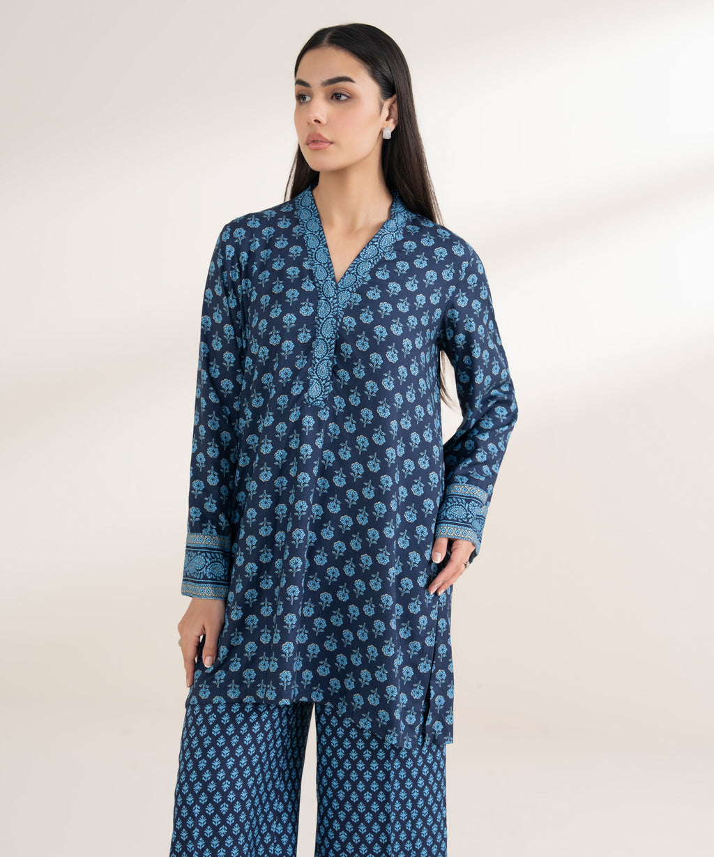 Printed Arabic Dobby Shirt