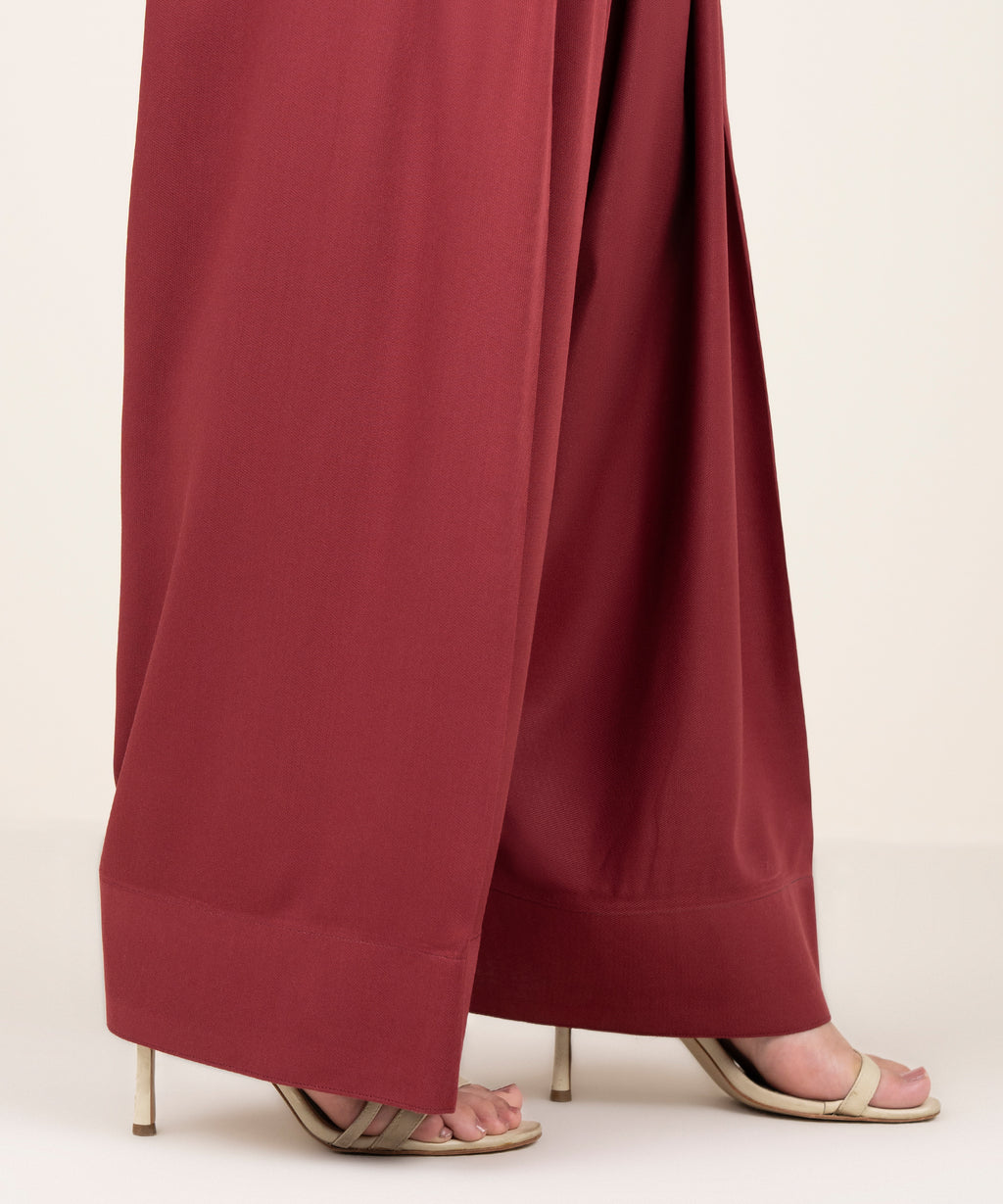 Solid Bedford Farshi Shalwar