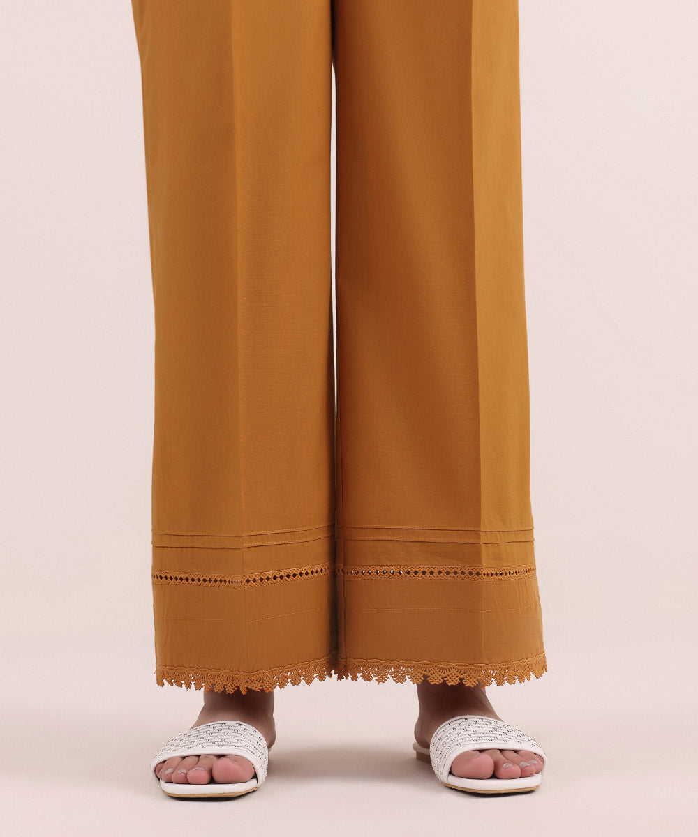 Women's Pret Cambric Orange Dyed Culottes