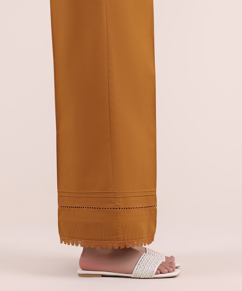 Women's Pret Cambric Orange Dyed Culottes