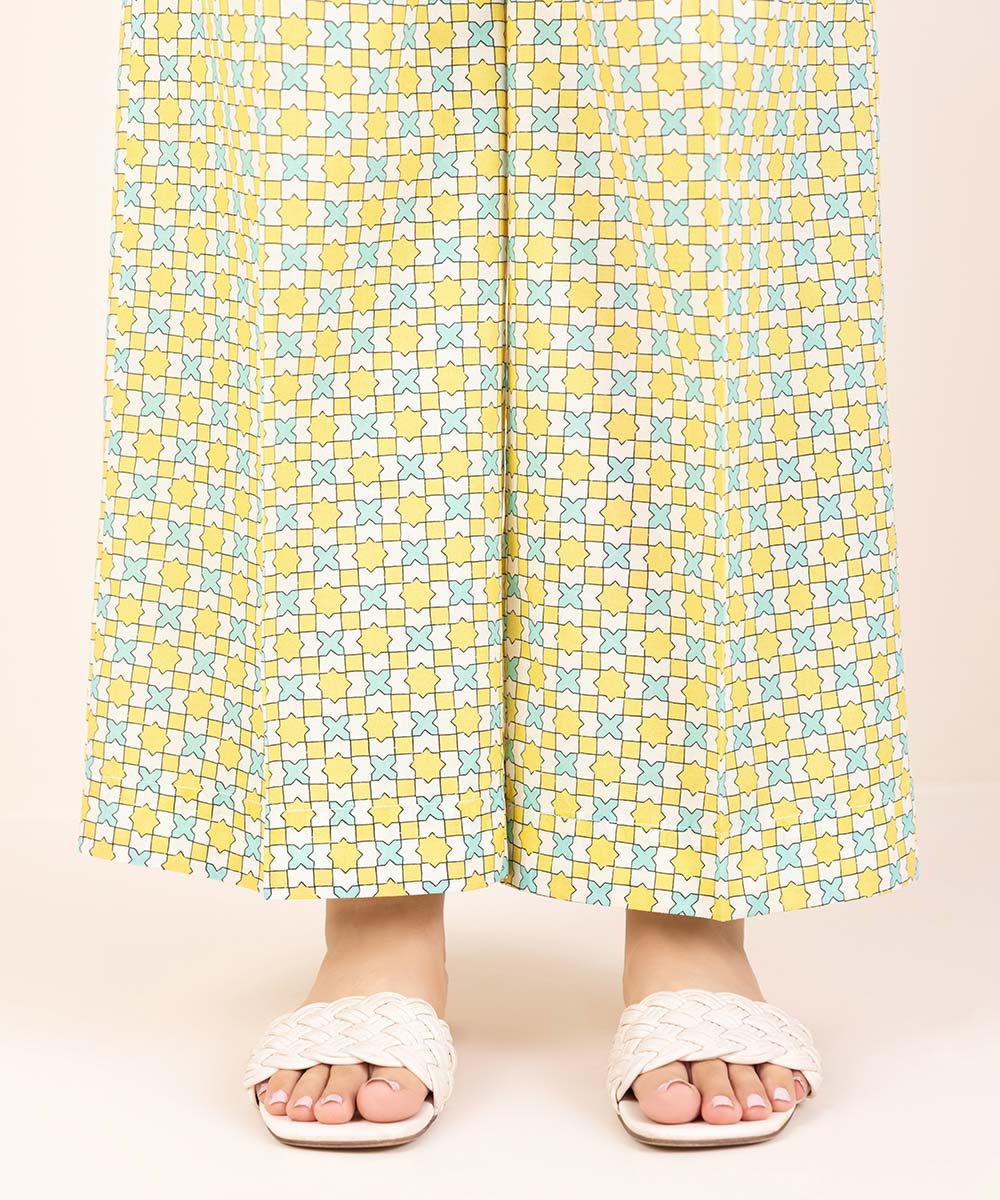 Women's Pret Cambric Multi Printed Culottes