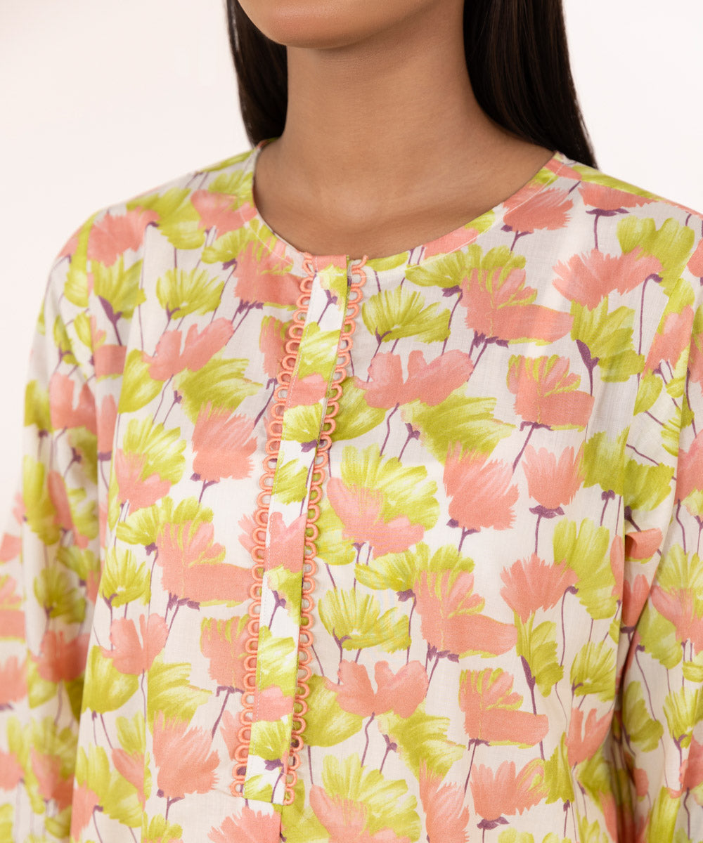 Women's Pret Lawn Printed Multi A-Line Shirt