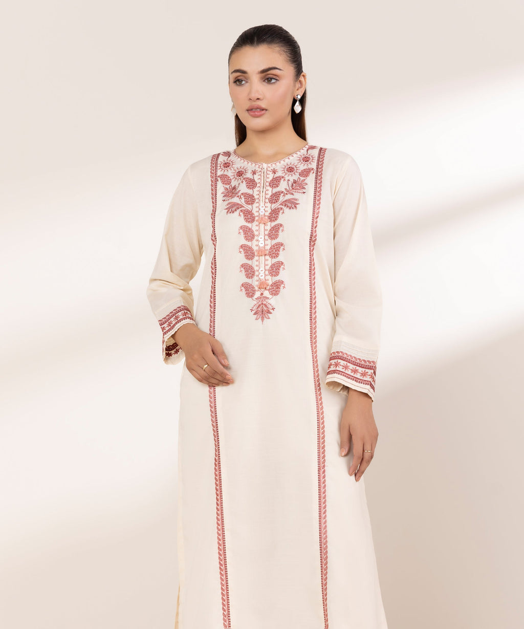 Embroidered Lawn Shirt