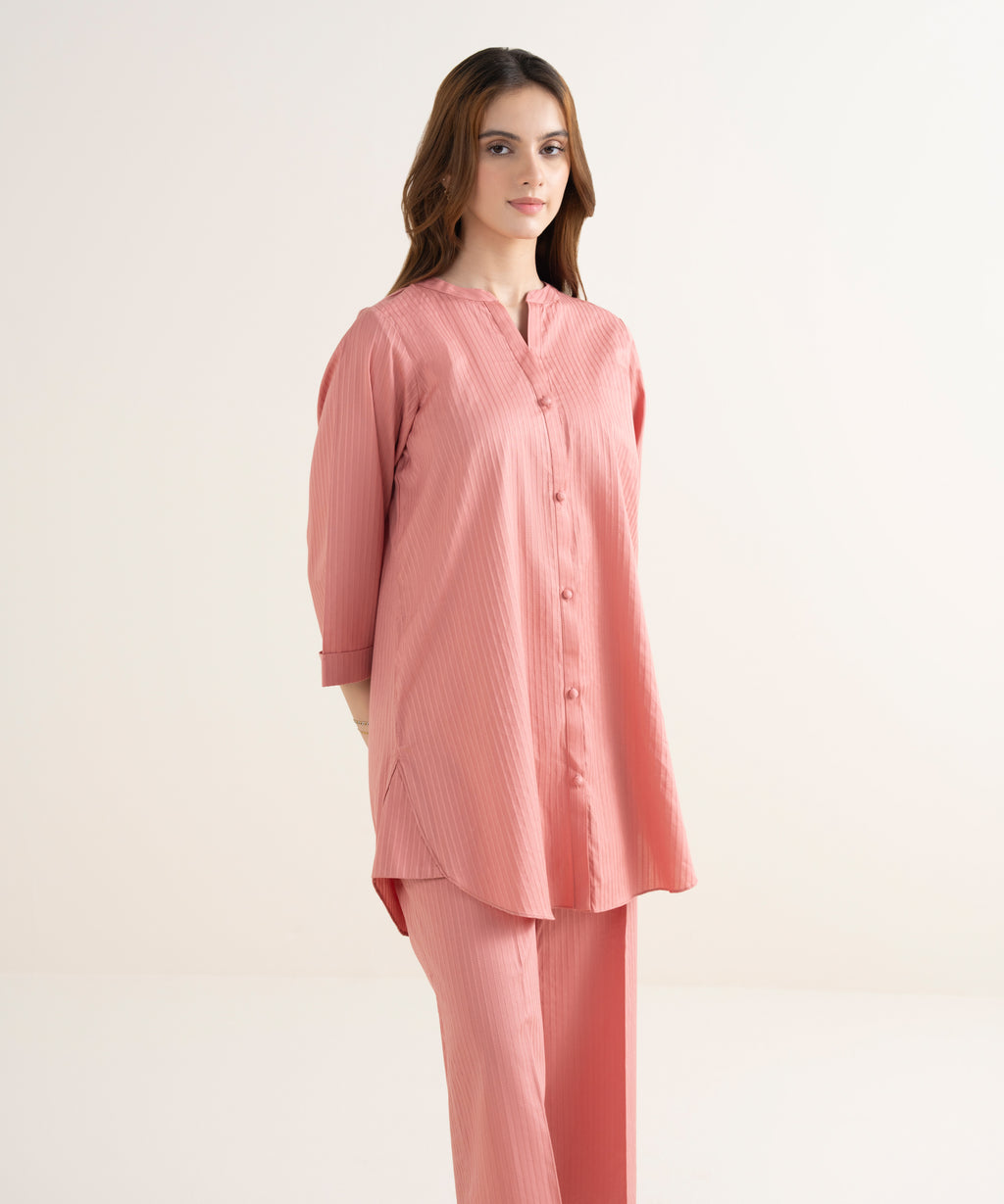 Solid Handwoven Dobby Shirt