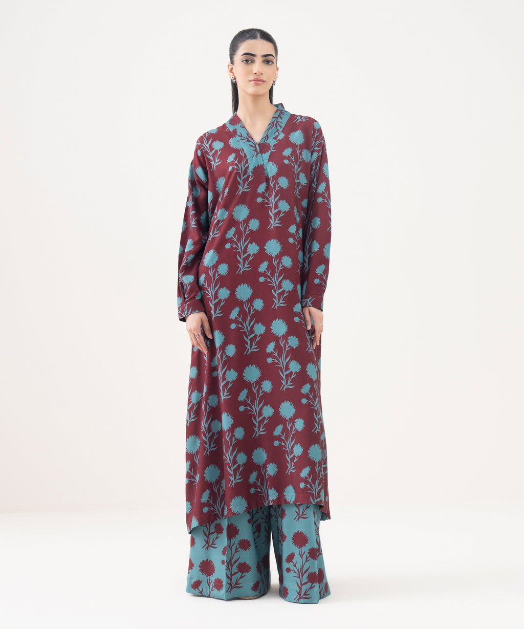 Printed Viscose Linen Shirt