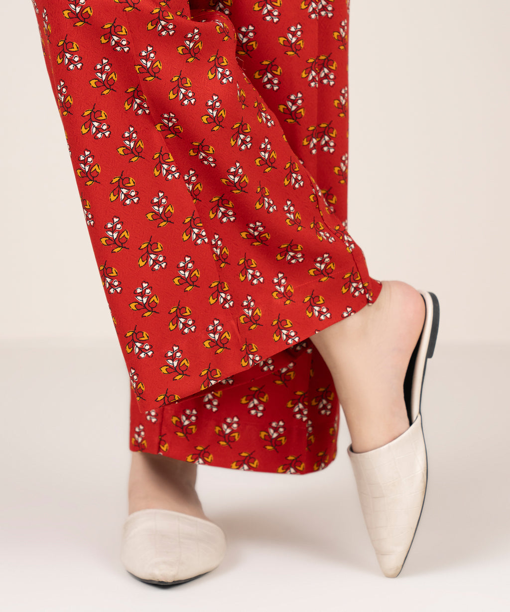 Printed Dobby Culottes
