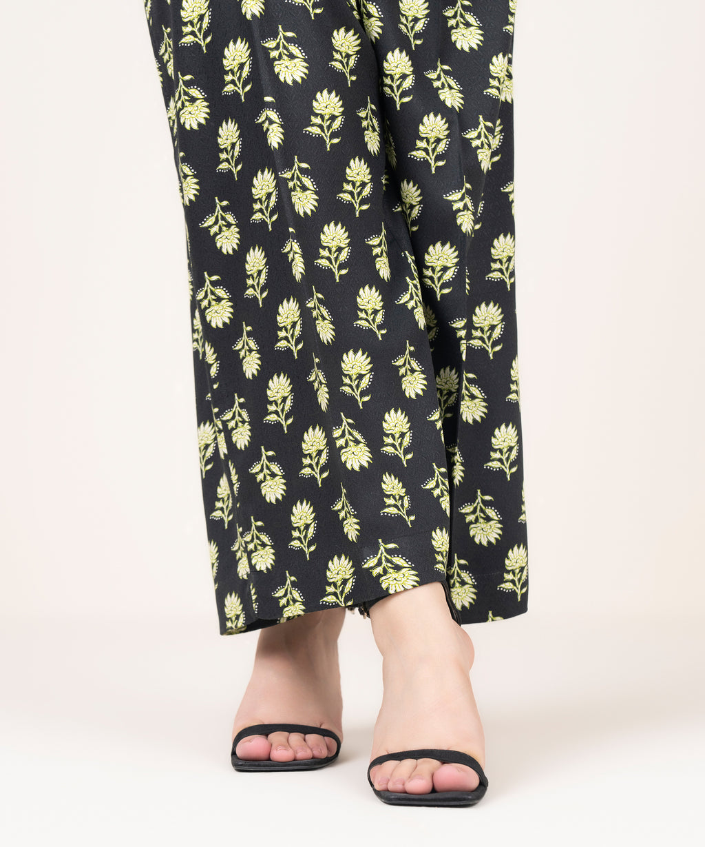 Printed Dobby Culottes