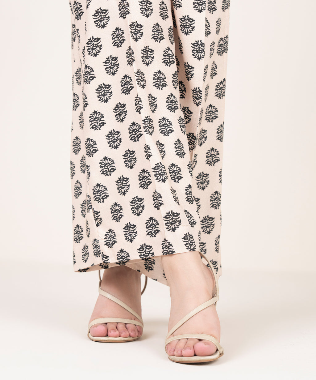 Printed Dobby Culottes