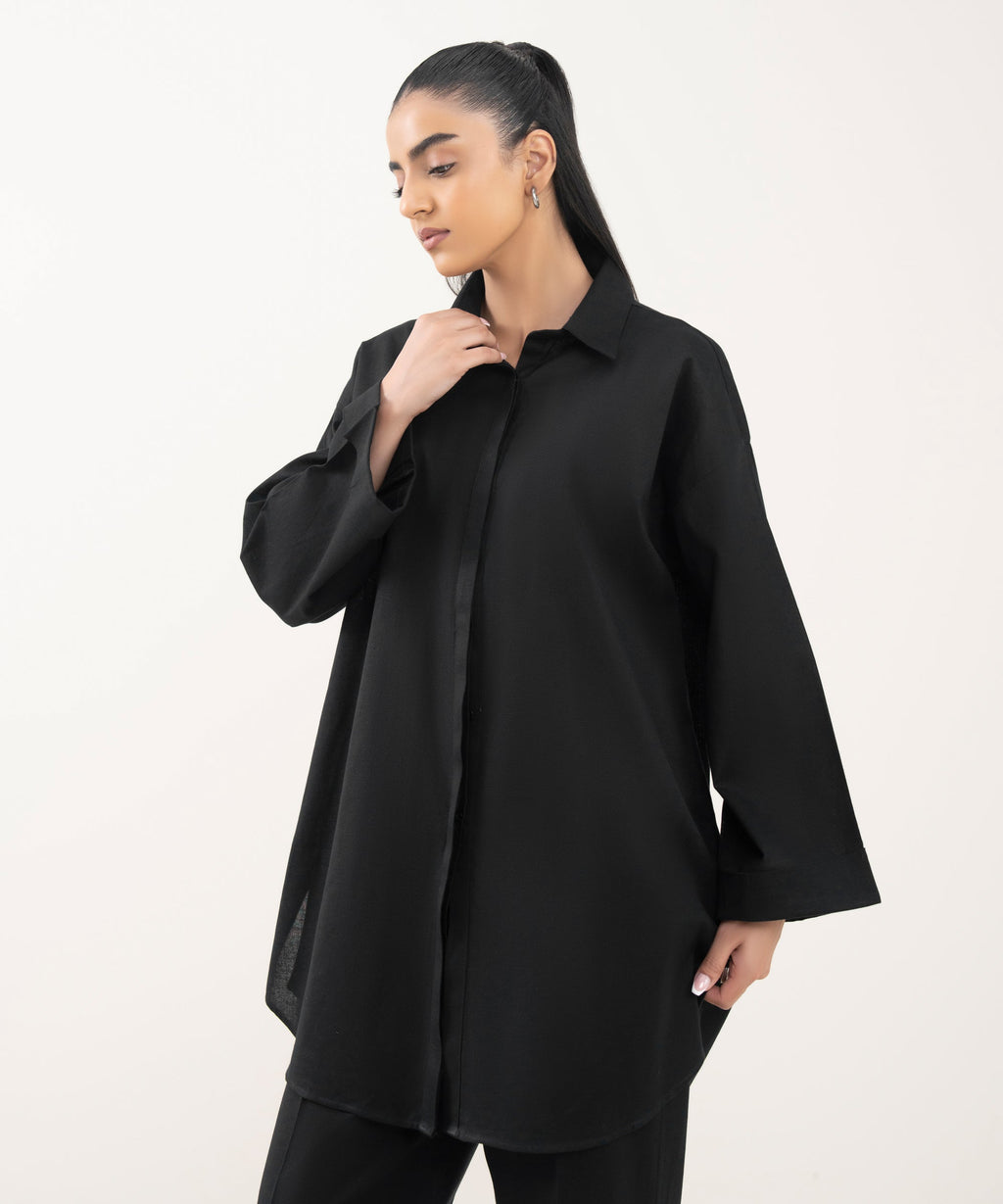 Blended Linen Shirt
