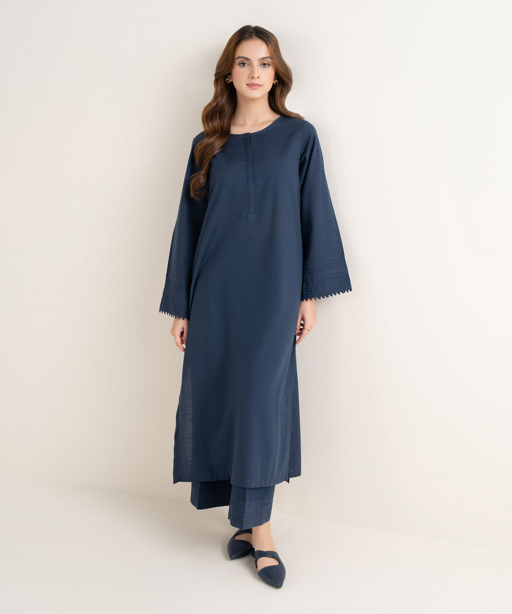 Solid Khaddar Shirt