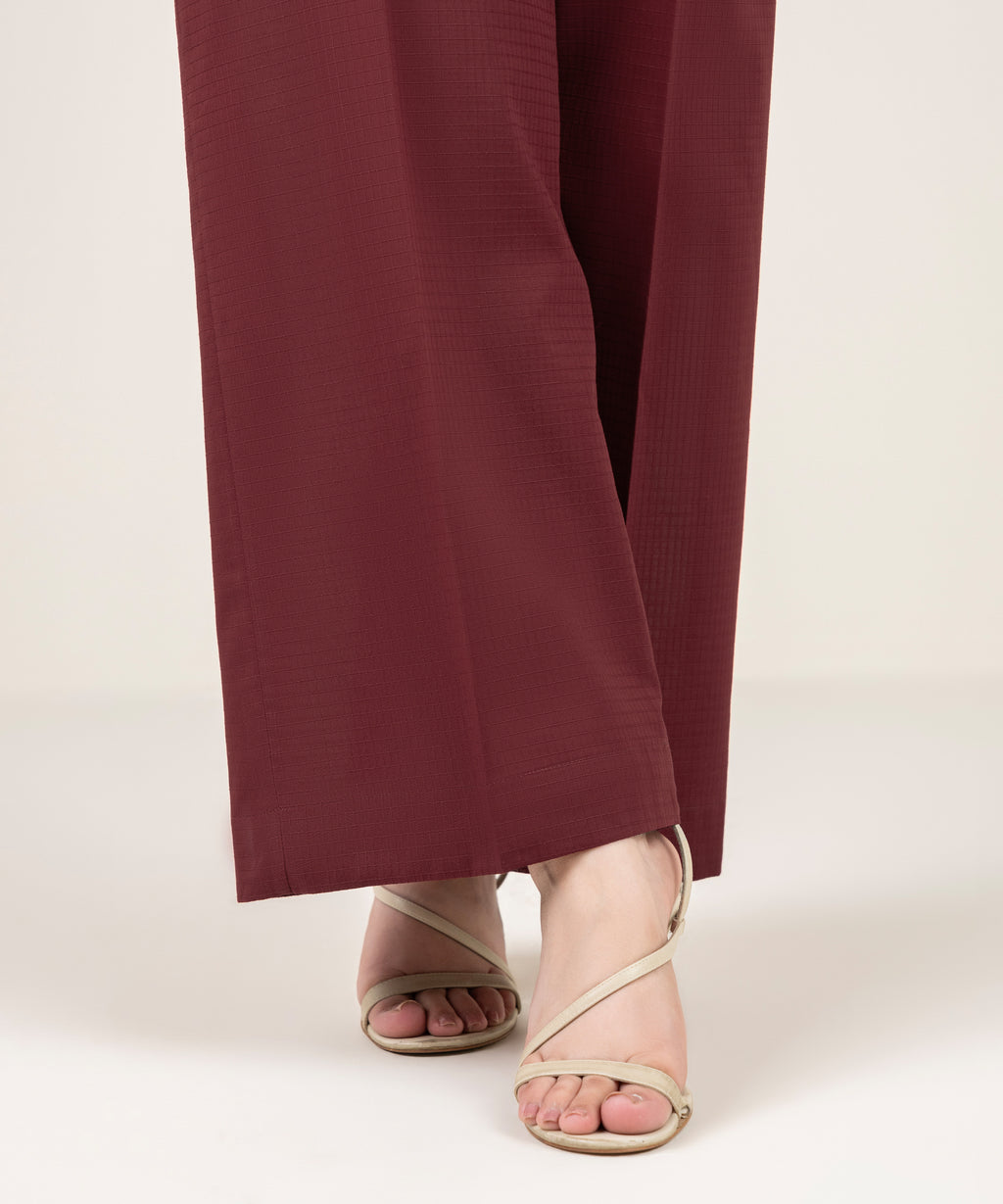 Solid Dobby Culottes