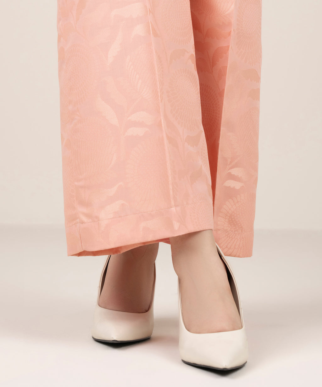 Solid Jacquard Culottes