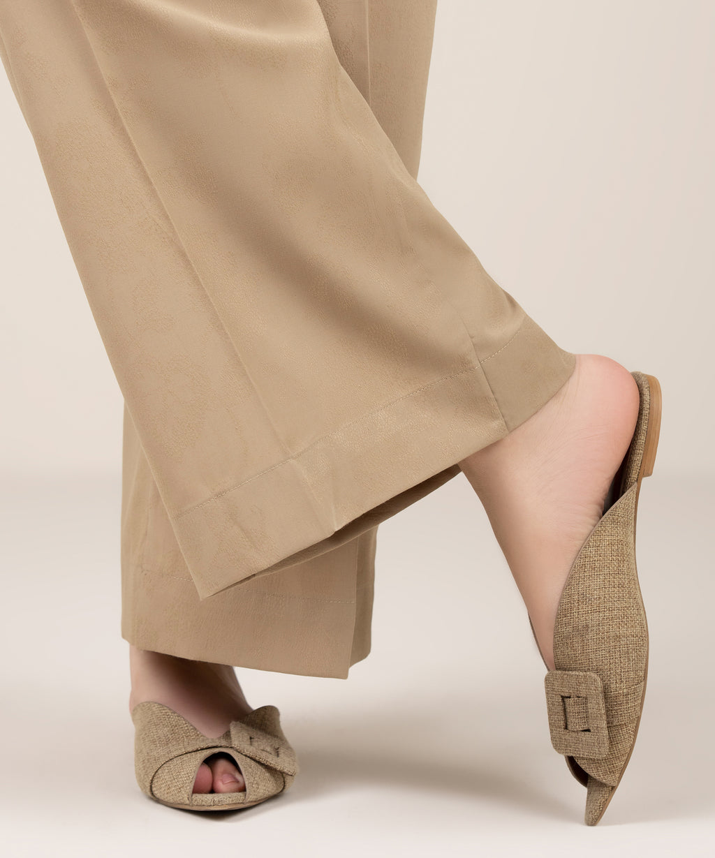 Solid Jacquard Culottes
