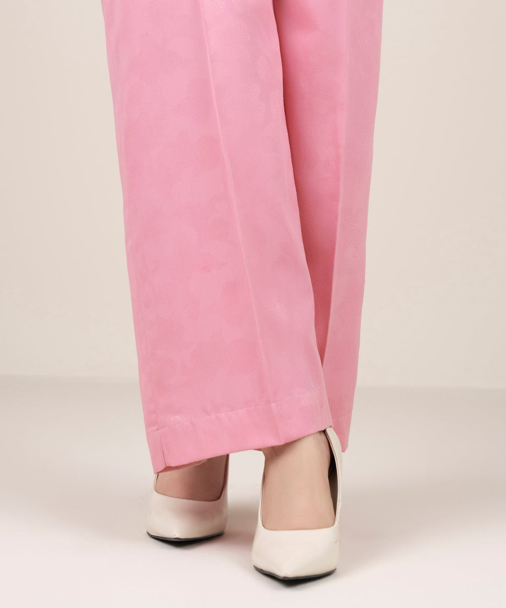 Solid Jacquard Culottes