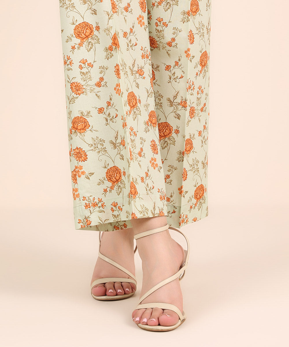 Women's RTW Cambric Multi Printed Culottes