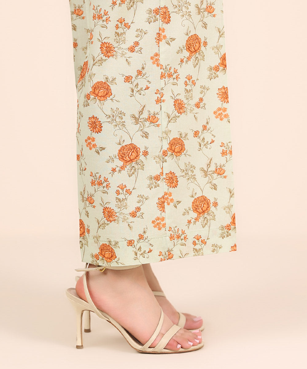 Women's RTW Cambric Multi Printed Culottes