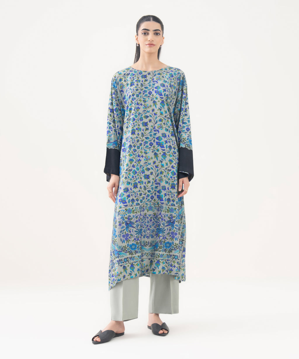 Printed Viscose Linen Shirt