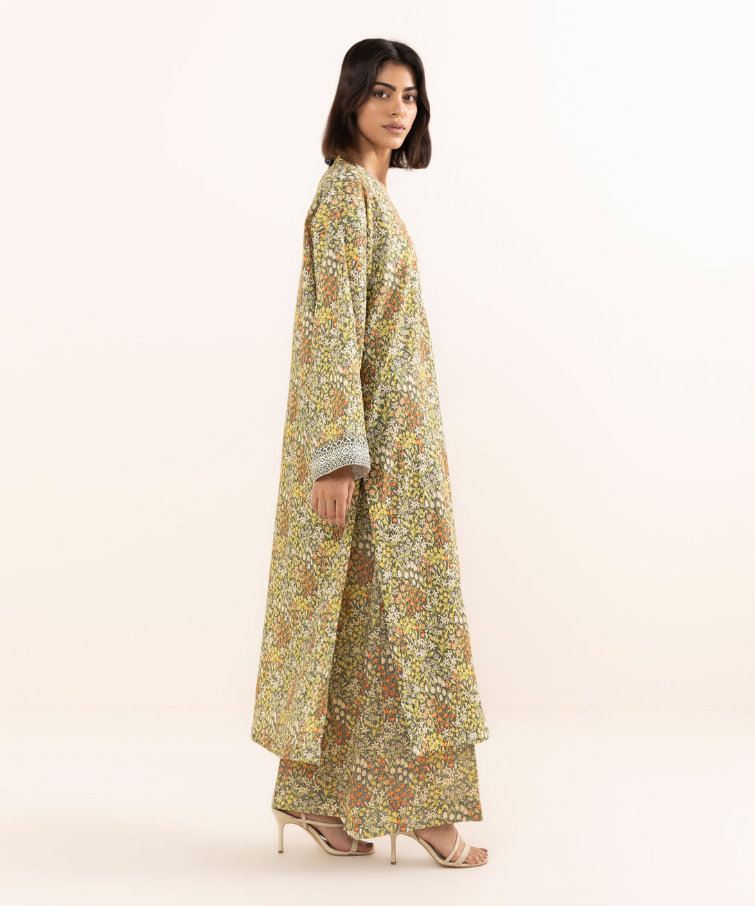 Women's RTW Seersucker Multi Printed Boxy Shirt