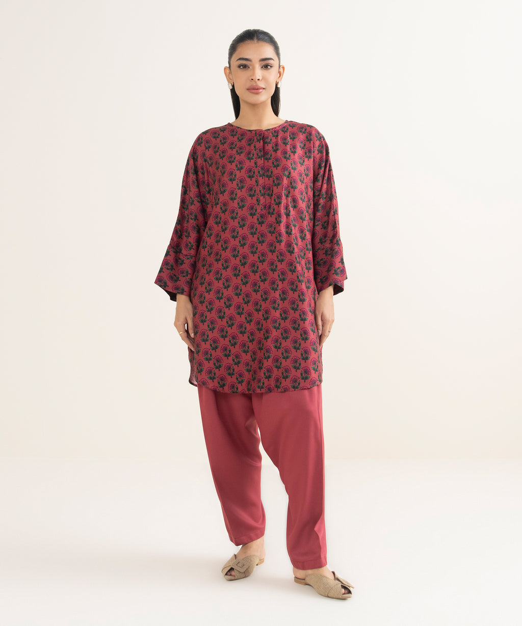 Printed Bedford Shirt