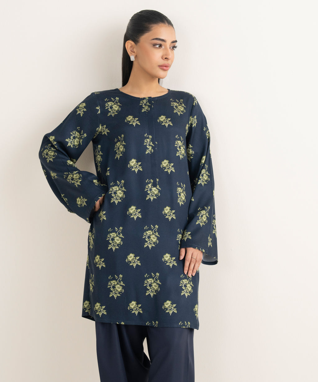 Printed Bedford Shirt