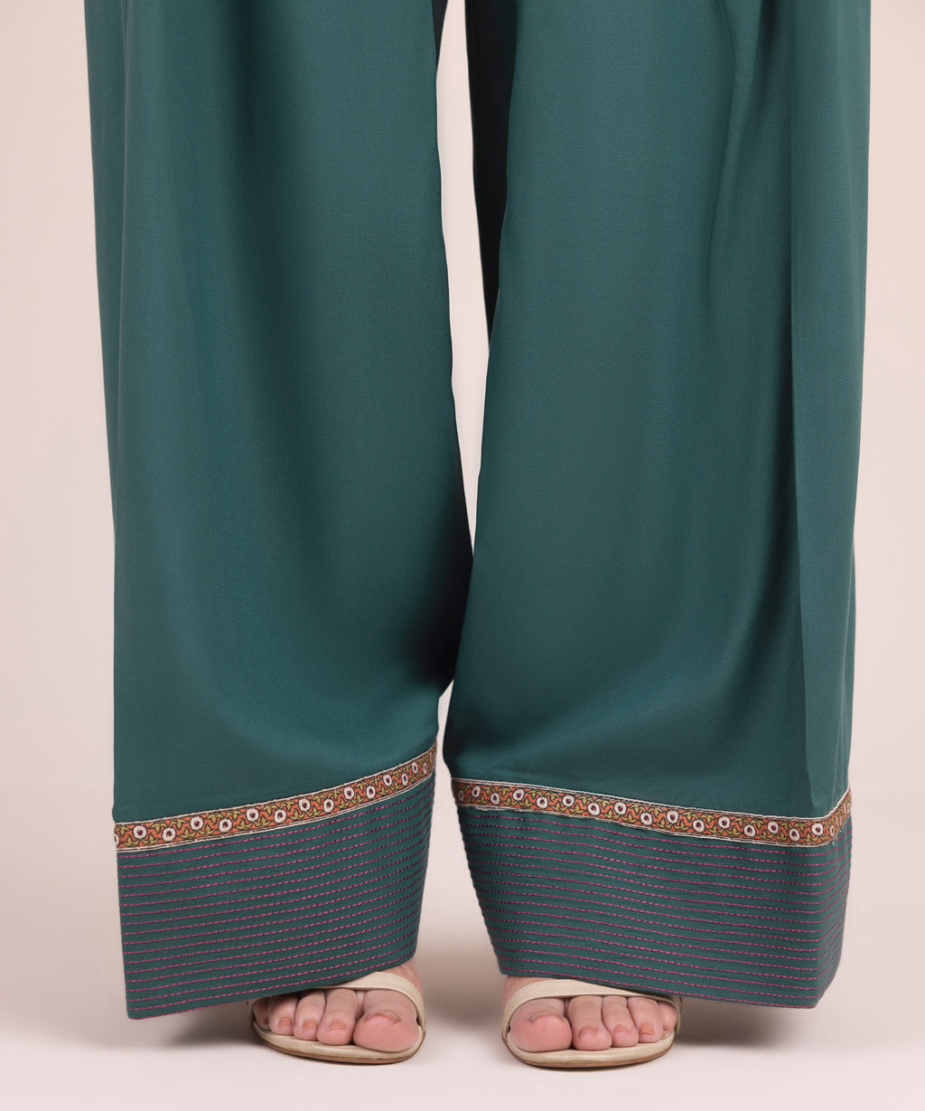 Textured Viscose Farshi Shalwar