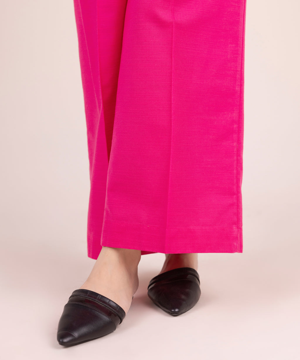 Solid Khaddar Culottes