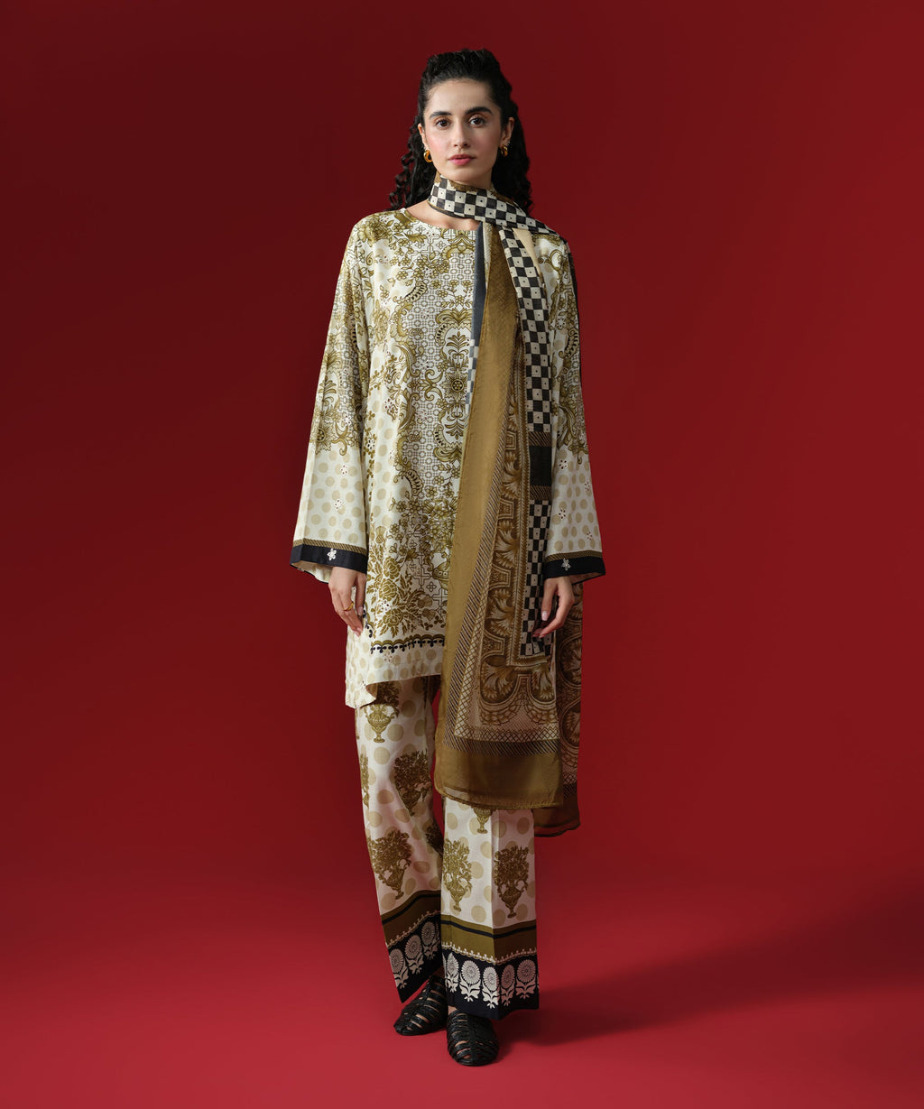 Embroidered Cotton Viscose Shirt
