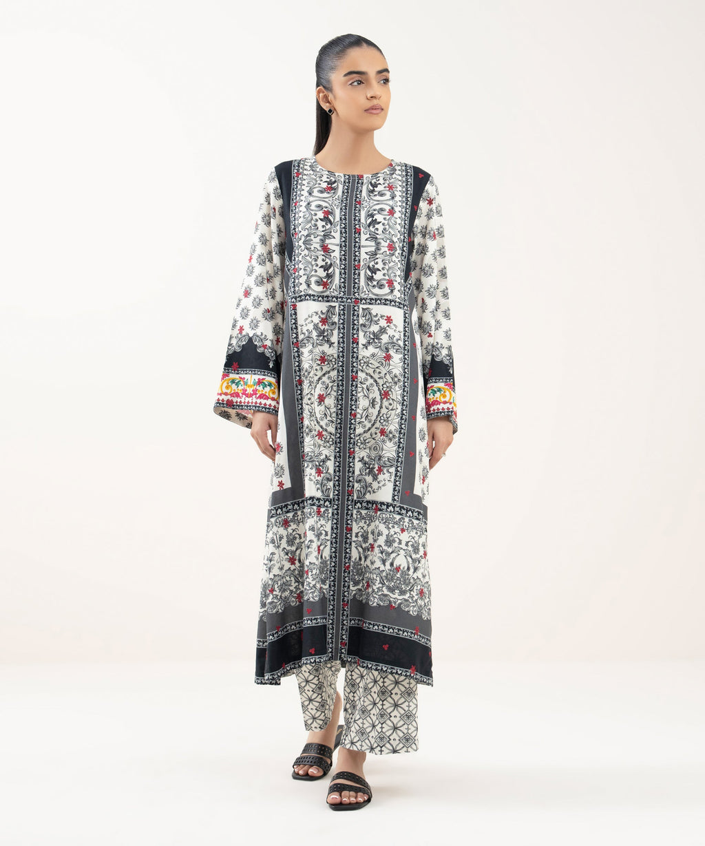 Embroidered Cotton Viscose Shirt